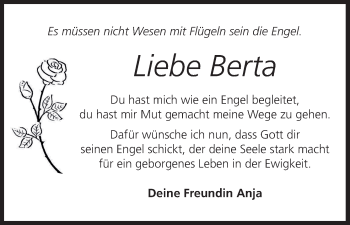 Anzeige von Berta  von MGO