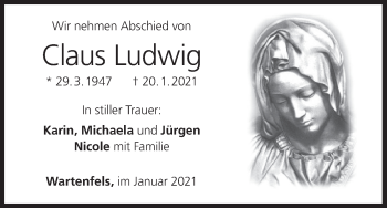 Anzeige von Claus Ludwig von MGO