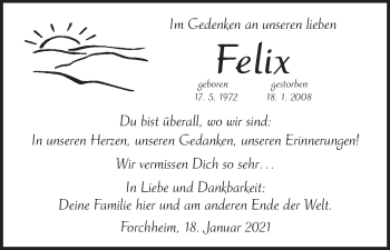 Anzeige von Felix Prechtel von MGO