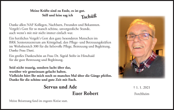 Anzeige von Robert  von MGO