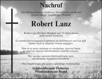Anzeige von Robert Lanz von MGO