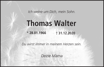 Anzeige von Thomas Walter von MGO