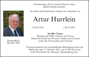 Anzeige von Artur Hurrlein von MGO