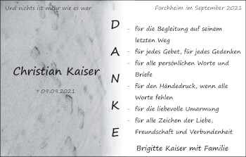 Anzeige von Christian Kaiser von MGO