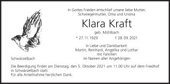 Anzeige von Klara Kraft von MGO