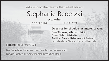Anzeige von Stephanie Redetzki von MGO