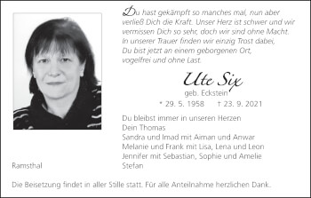 Anzeige von Ute Six von MGO