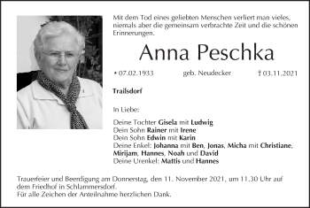Anzeige von Anna Peschka von MGO