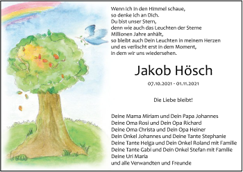 Anzeige von Jakob Hösch von MGO