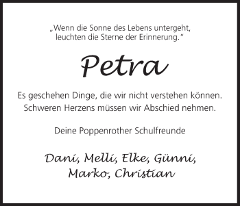 Anzeige von Petra  von MGO