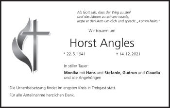 Anzeige von Horst Angles von MGO