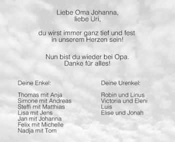 Anzeige von Johanna  von MGO