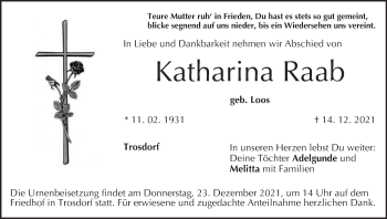 Anzeige von Katharina Raab von MGO