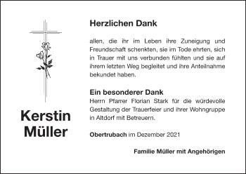 Anzeige von Kerstin Müller von MGO