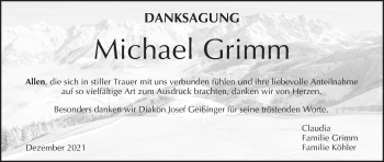 Anzeige von Michael Grimm von MGO