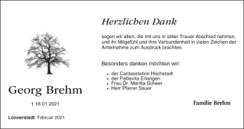Anzeige von Georg Brehm von MGO