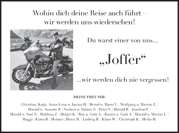 Anzeige von Joffer  von MGO