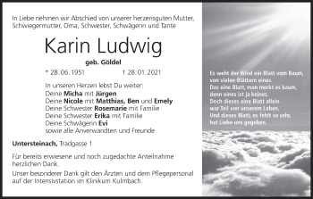 Anzeige von Karin Ludwig von MGO