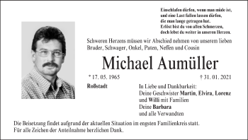 Anzeige von Michael Aumüller von MGO
