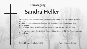 Anzeige von Sandra Heller von MGO