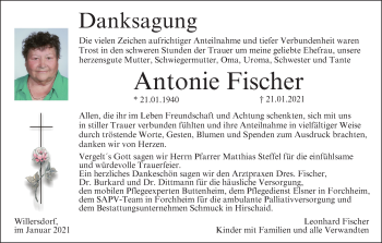 Anzeige von Antonie Fischer von MGO
