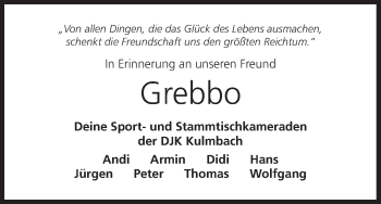 Anzeige von Grebbo  von MGO