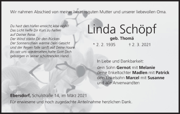 Anzeige von Linda Schöpf von MGO