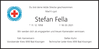 Anzeige von Stefan Fella von MGO