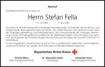 Anzeige von Stefan Fella von MGO