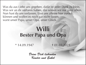 Anzeige von Willi  von MGO