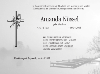 Anzeige von Amanda Nüssel von MGO