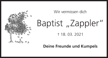 Anzeige von Baptist  von MGO