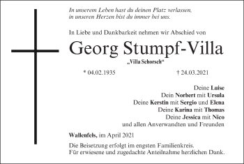 Anzeige von Georg Stumpf-Villa von MGO