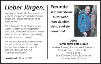 Anzeige von Jürgen  von MGO