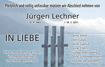 Anzeige von Jürgen Lechner von MGO