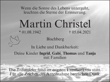 Anzeige von Martin Christel von MGO