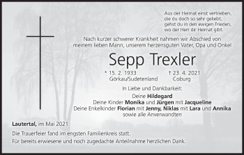 Anzeige von Sepp Trexler von MGO