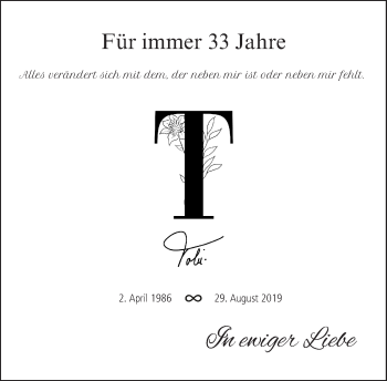 Anzeige von Tobias Knauer von MGO