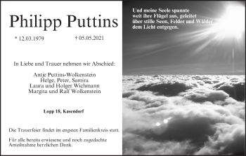 Anzeige von Philipp Puttins von MGO