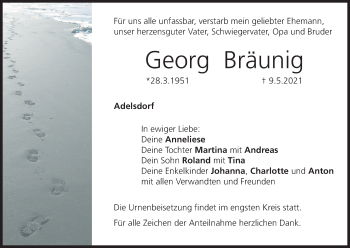Anzeige von georg Bräunig von MGO