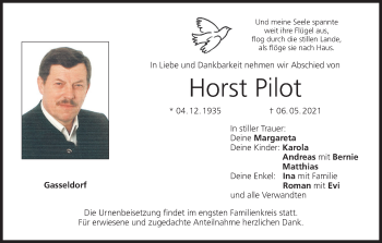 Anzeige von Horst Pilot von MGO