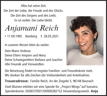 Anzeige von Anjamani Reich von MGO