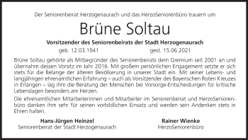 Anzeige von Brüne Soltau von MGO