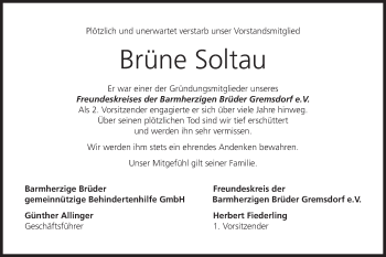 Anzeige von Brüne Soltau von MGO