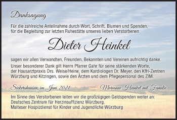 Anzeige von Dieter Heinkel von MGO