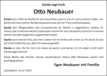 Anzeige von O6o Neubauer von MGO
