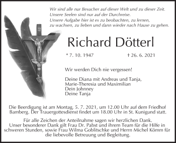 Anzeige von Richard Dötterl von MGO