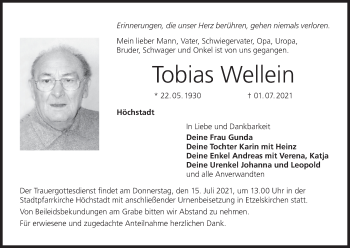Anzeige von Tobias Wellein von MGO