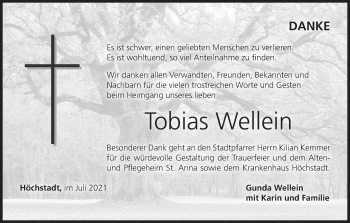 Anzeige von Tobias Wellein von MGO