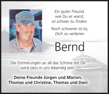 Anzeige von Bernd  von MGO